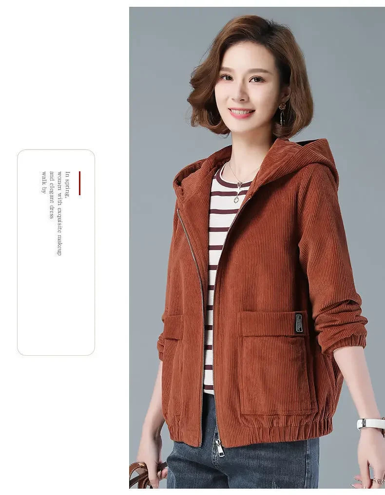 Corduroy Short Coat