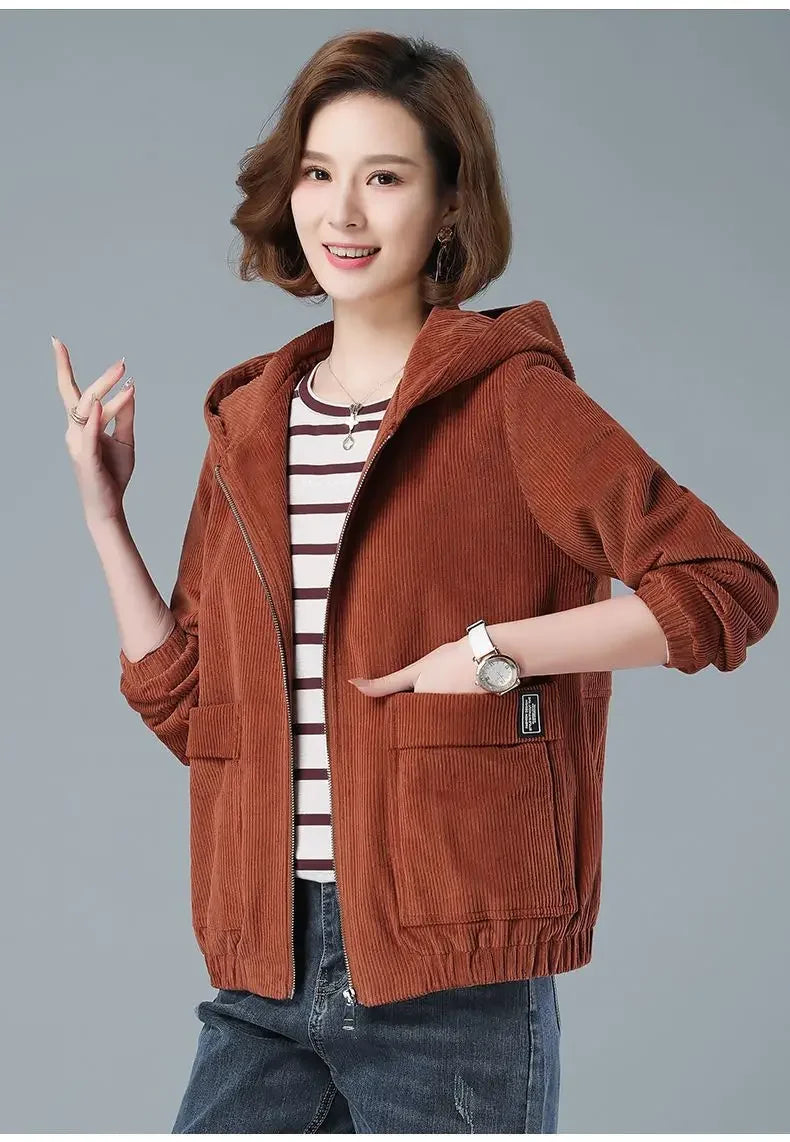 Corduroy Short Coat