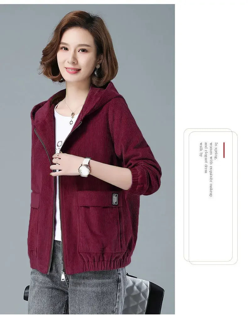 Corduroy Short Coat