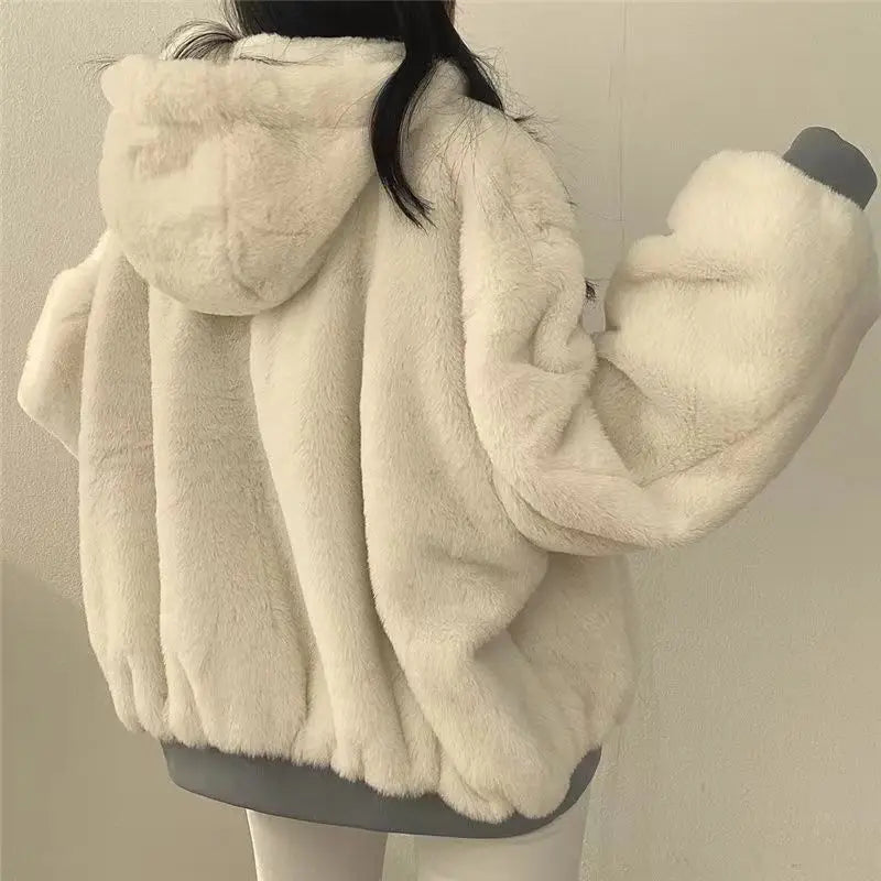 Oversized Double Sided Hooded Coat