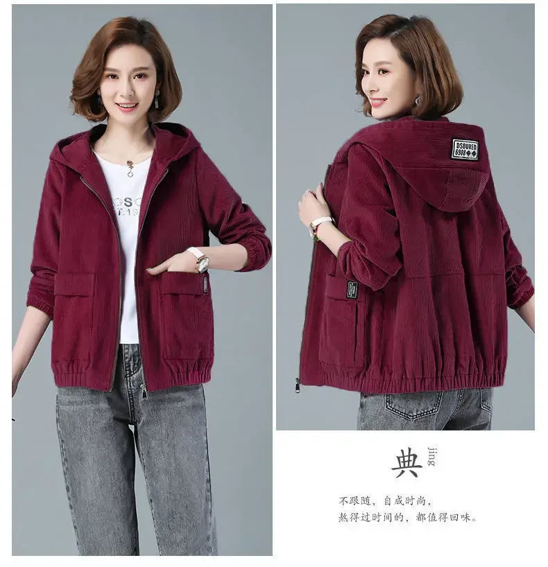 Corduroy Short Coat