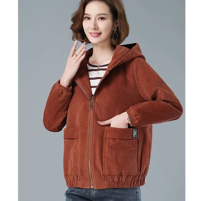 Corduroy Short Coat