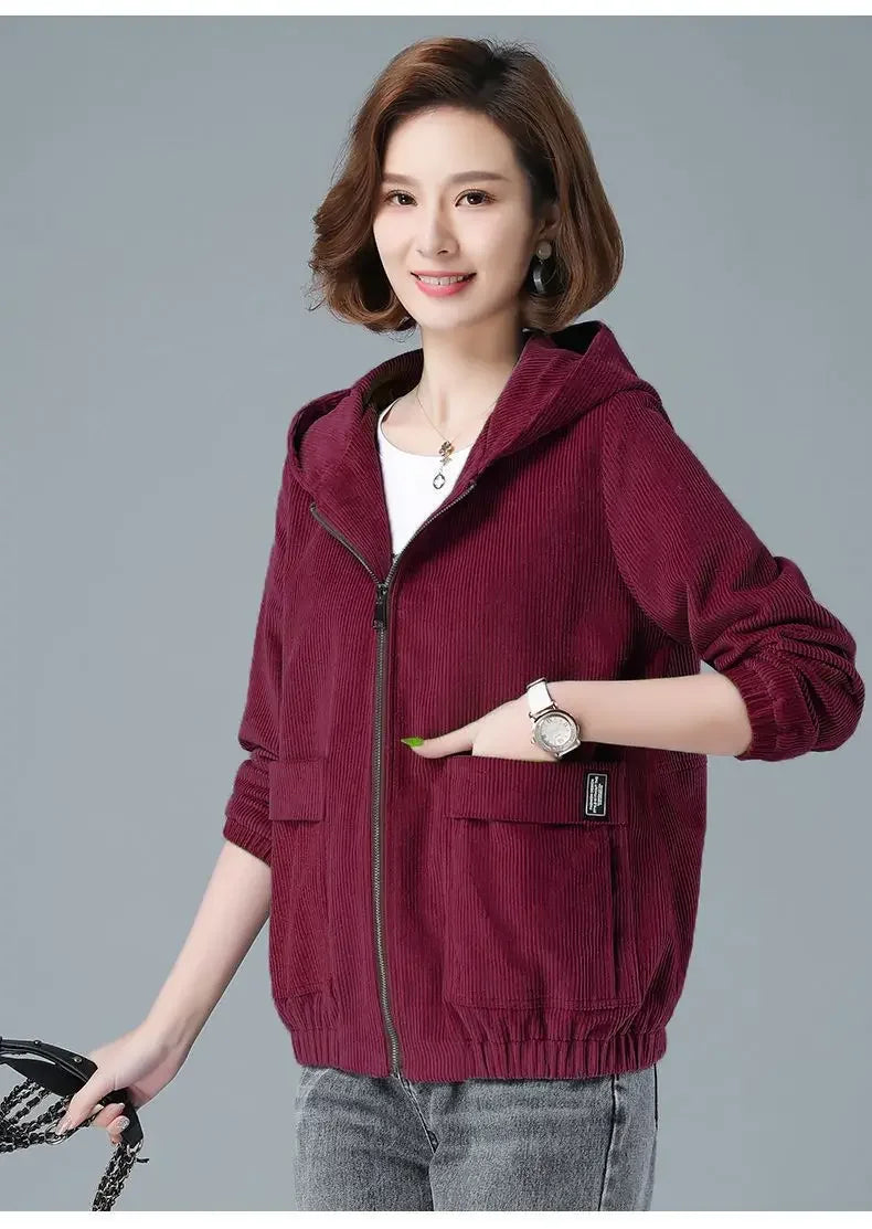 Corduroy Short Coat