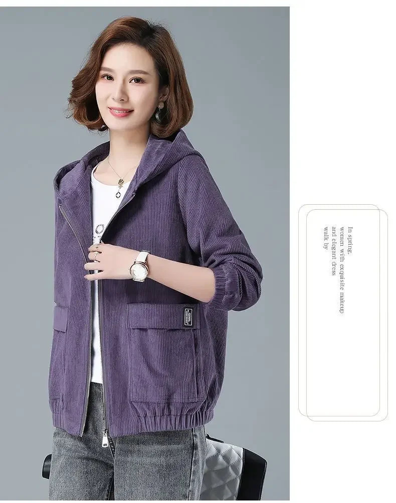 Corduroy Short Coat